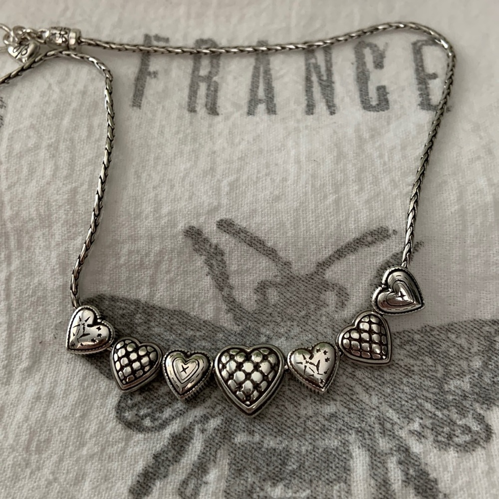 Brighton Silver plated Heart Necklace